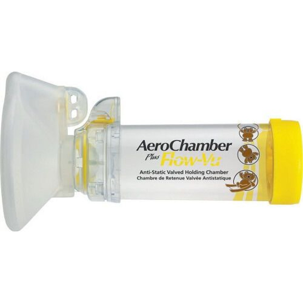 AeroChamber Flow- Vu | Μάσκα Εισπνοών για Παιδιά 1-5 Ετών