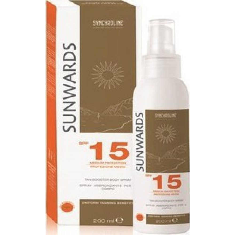 Sunwards | Tan Booster Body Spray SPF 15 | Ενισχυτικό Spray Μαυρίσματος Σώματος | 200 ml