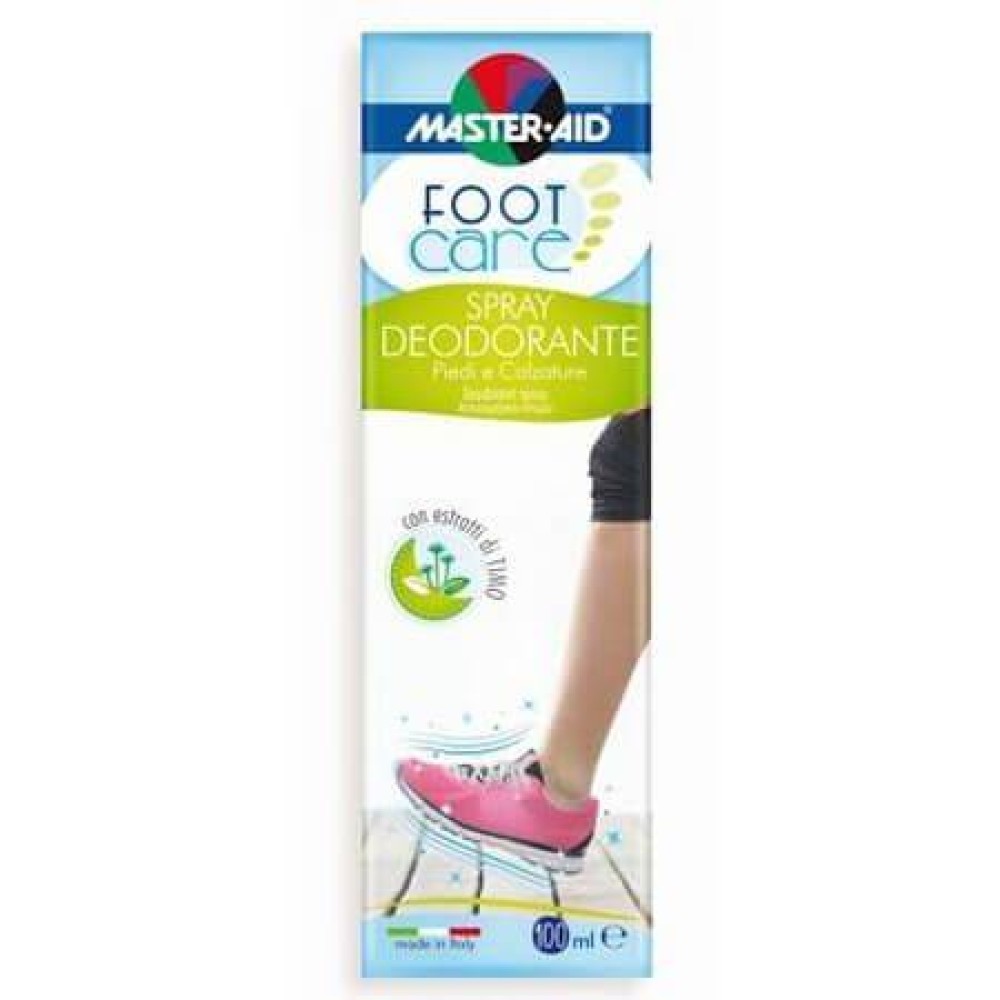 Master Aid | Foot & Shoe Care Spray | Αποσμητικό Σπρέυ για τα Πόδια & τα Παπούτσια| 100ml