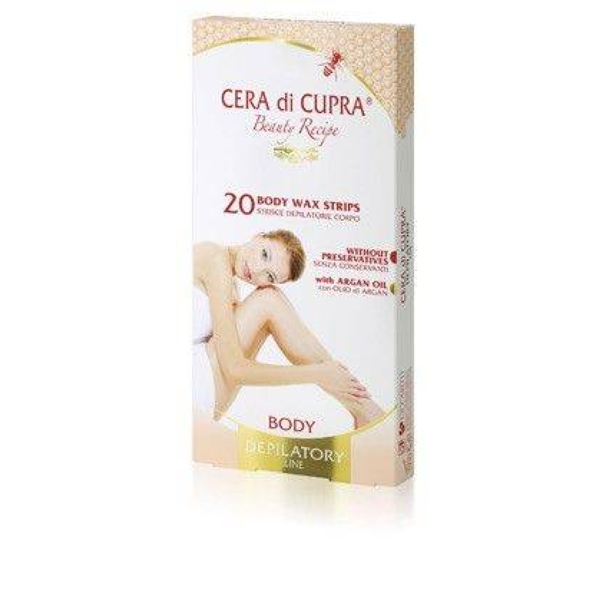 Cera di Cupra | Αποτριχωτικές Ταινίες Σώματος | 20 ταινίες