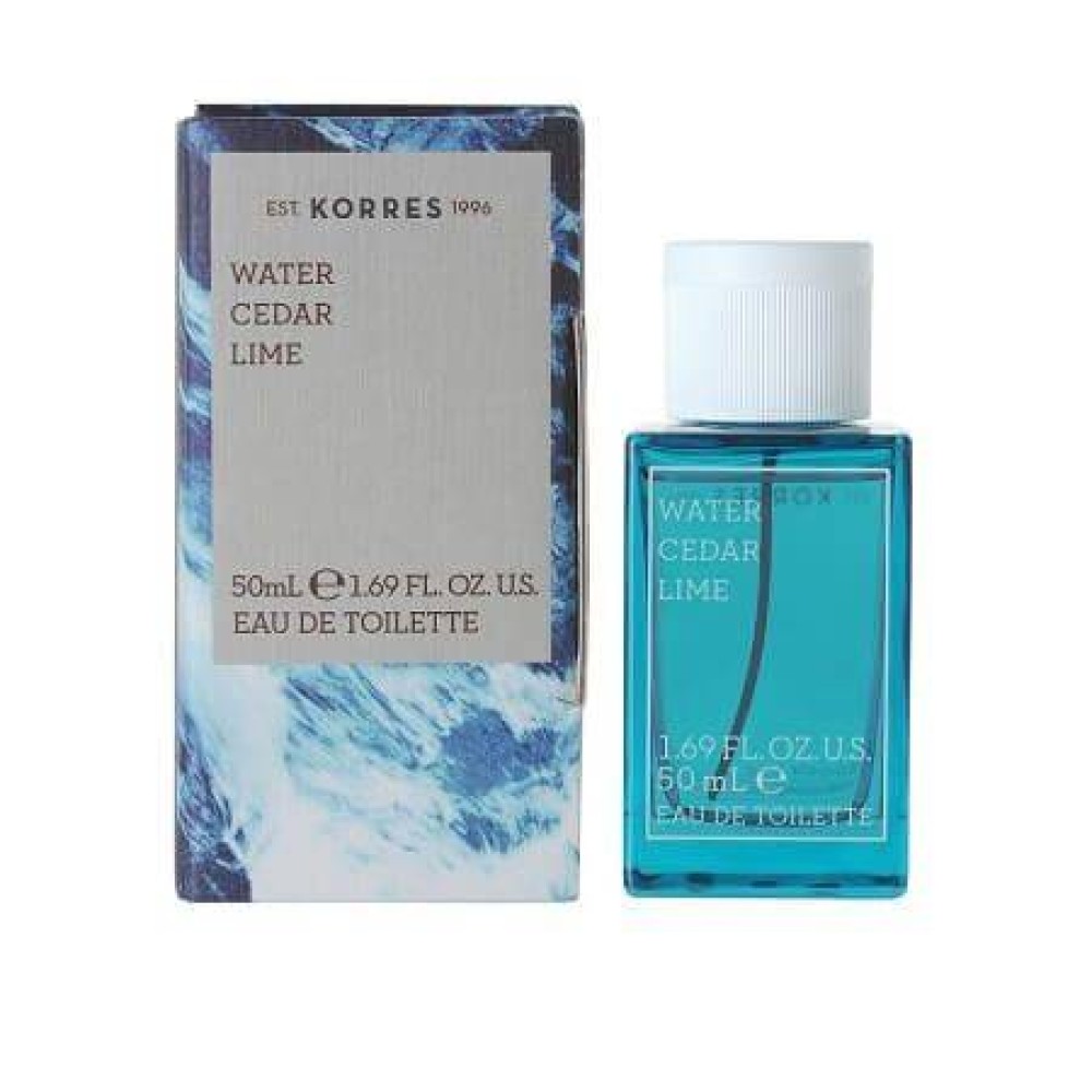 Korres | Water Cedar Lime | Ανδρικό Άρωμα Eau De Toilette | 50ml