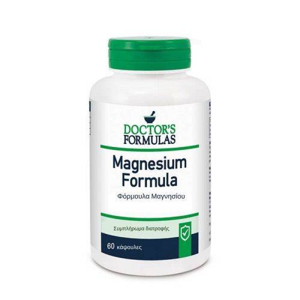 Doctor\'s Formulas | Magnesium Formula | Φόρμουλα Μαγνησίου | 60 κάψουλες