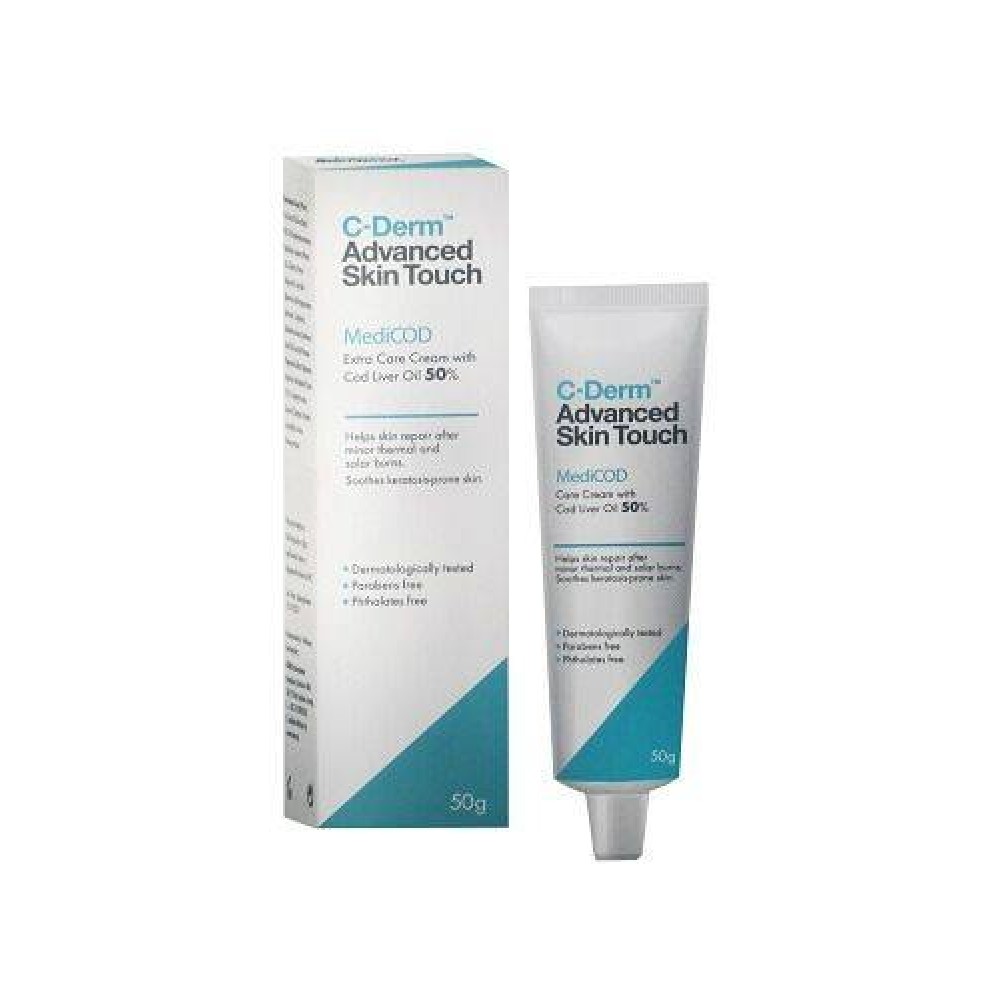 Cana | Medicod C-derm Advanced Skin Touch Cream | Δερματική Κρέμα με Μουρουνέλαιο| 50gr