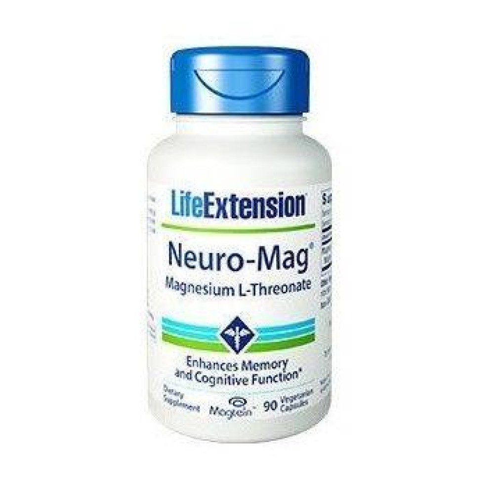 Life Extension | Neuro-Mag Magnesium L-Threonate |Συμπλήρωμα Διατροφής Μαγησίου | 90veg caps
