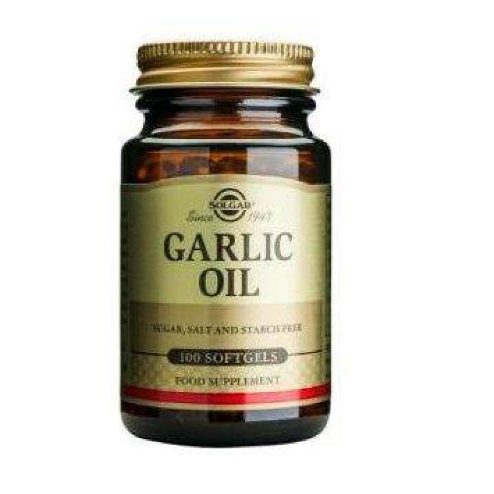 Solgar | Garlic Oil |Σκορδέλαιο |100 softgels
