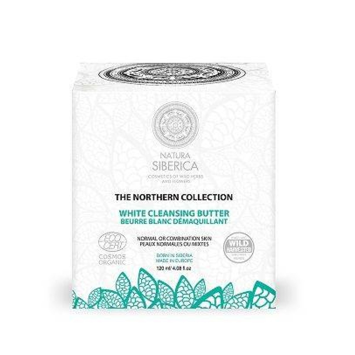 Natura Siberica | Northern White Cleansing Butter |Λευκό Βούτυρο Καθημερινoύ Καθαρισμού  Κανονικές - Μικτές Επιδερμίδες |120ml