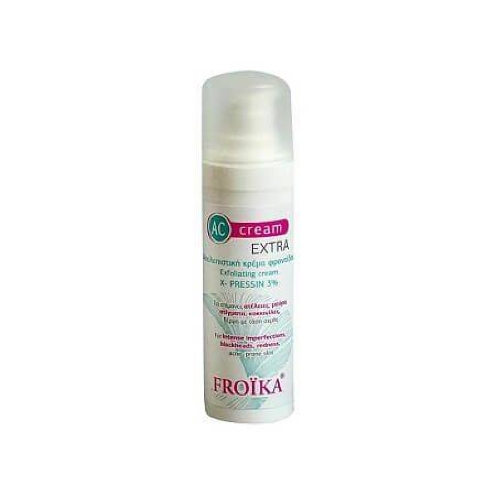 Froika | AC Extra Cream | Απολεπιστική Κρέμα για Λιπαρό Πρόσωπο με Ακμή | 30ml