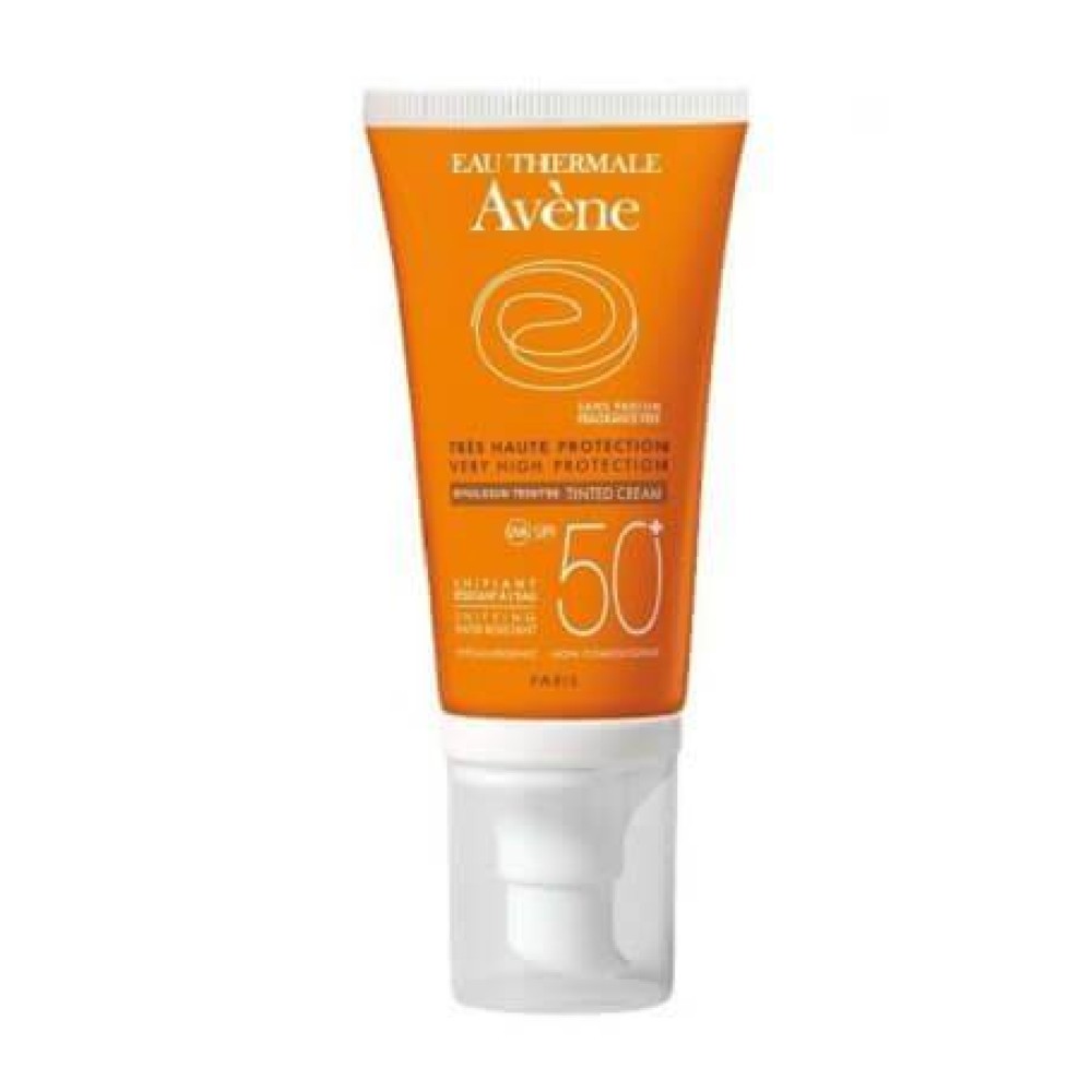 Avene | Emulsion Teinte Sans Parfum SPF50+ | Αντηλιακό Προσώπου με Χρώμα | 50ml