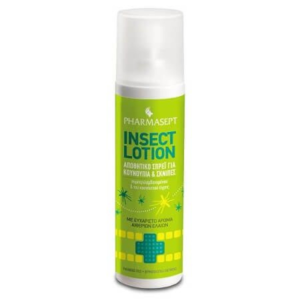 Pharmasept | Insect Lotion | Απωθητικό Σπρέι για Kουνούπια & Σκνίπες | 100ml
