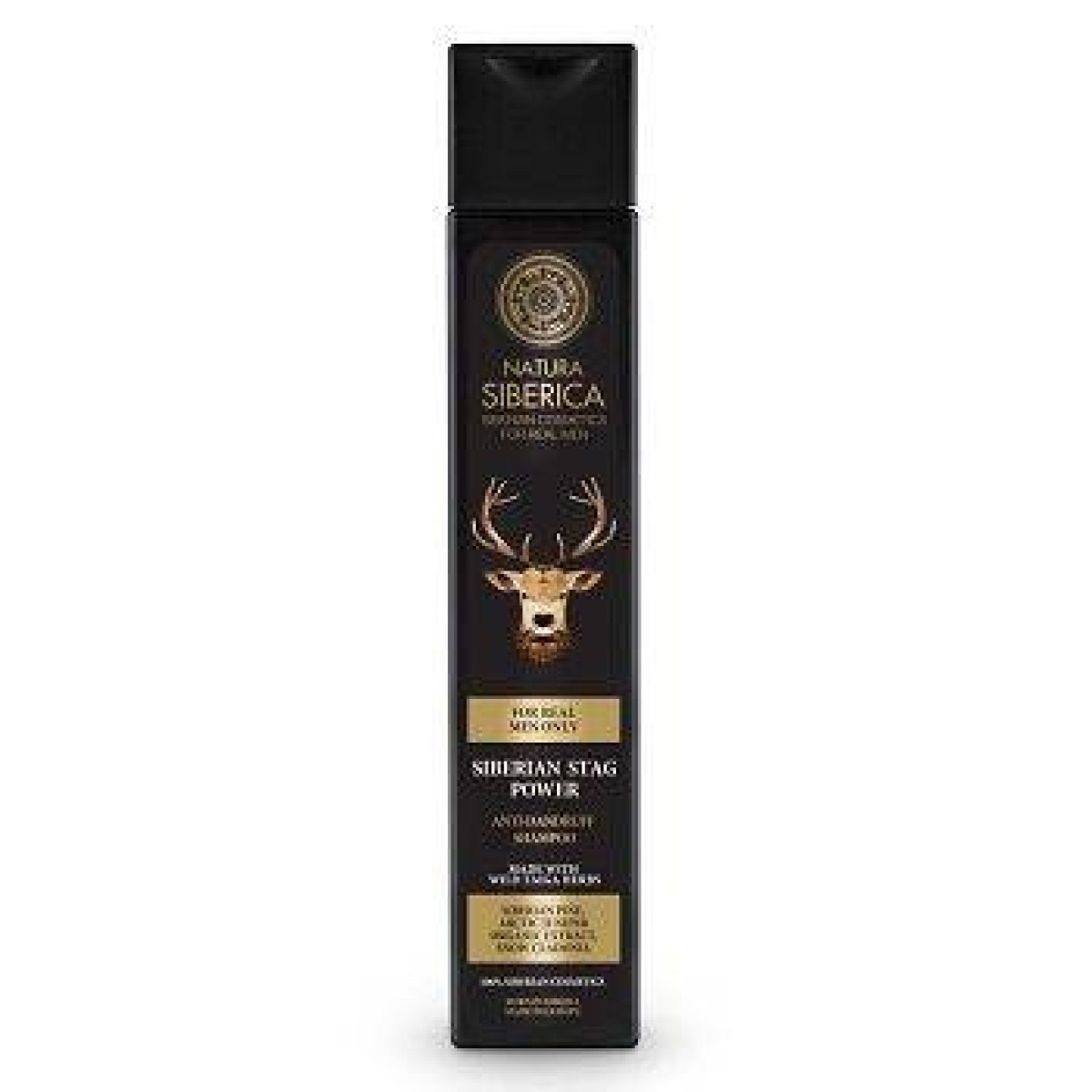 Natura Siberica |Men Siberian Stag Power | Σαμπουάν Κατά της Πιτυρίδας | 250 ml