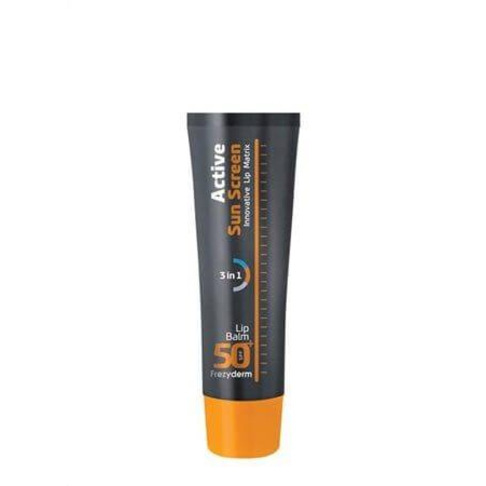 Frezyderm | Active Sun Screen Lip Balm SPF 50+ | Ενεργή Αντηλιακή Προστασία Χειλιών | 15ml