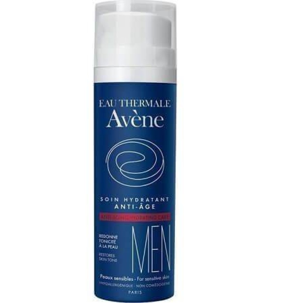 Avene | Homme Soin Hydratant Anti-Age | Ενυδατική Αντιγηραντική Κρέμα για τον Άνδρα | 50ml