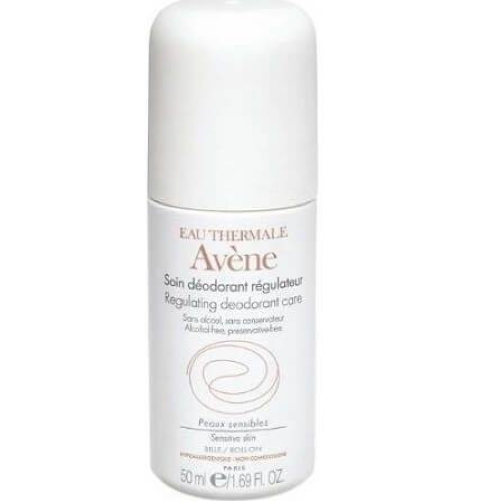 Avene | Soin Deodorant Regulateur | Αποσμητικό Roll - On Μεγάλης Διάρκειας για Ευαίσθητο Δέρμα |  50ml