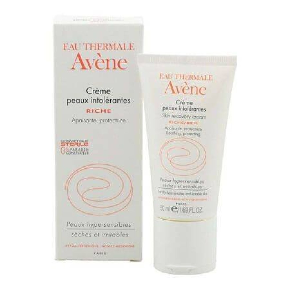 Avene | Creme Riche Pour Peaux Intolerantes | Κρέμα Προσώπου για μη Ανεκτικό Δέρμα | 50ml