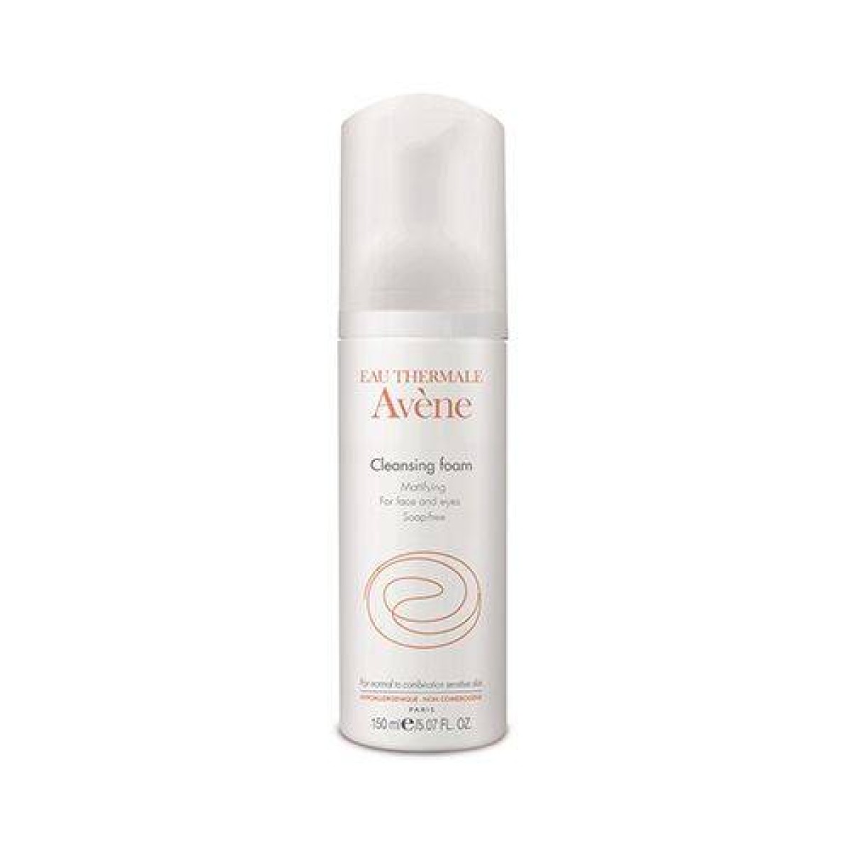 Avene | Mousse Nettoyante | Αφρός Καθαρισμού & Ντεμακιγιάζ για Πρόσωπο & Μάτια |150ml