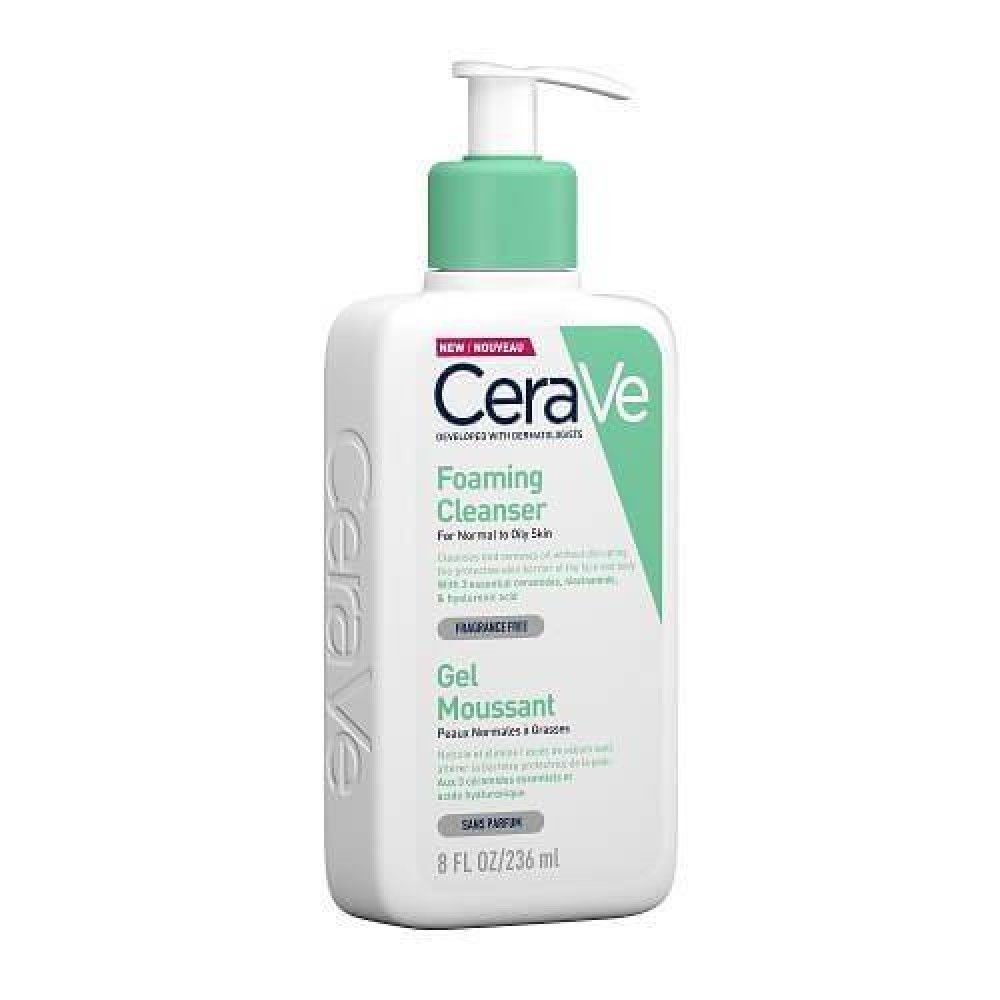CeraVe | Foaming Cleanser | Gel Καθαρισμού Πρόσωπο & Σώμα  | 236ml
