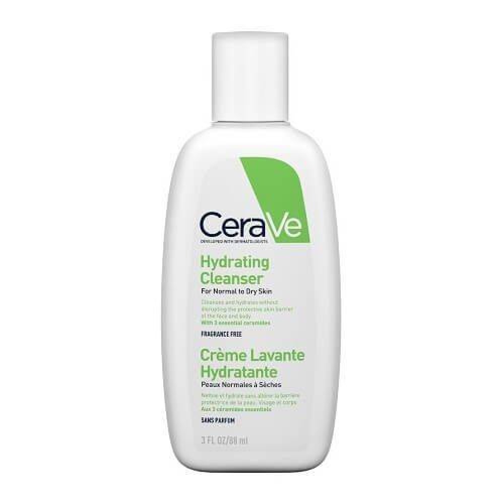 CeraVe | Hydrating Cleanser | Κρέμα Καθαρισμού Πρόσωπο & Σώμα | 88ml