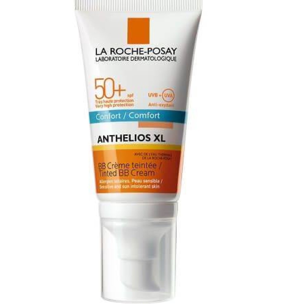La Roche Posay | Anthelios XL Comfort BB Tinted Cream SPF50 | Αντηλιακή Κρέμα Προσώπου με Χρώμα | 50ml
