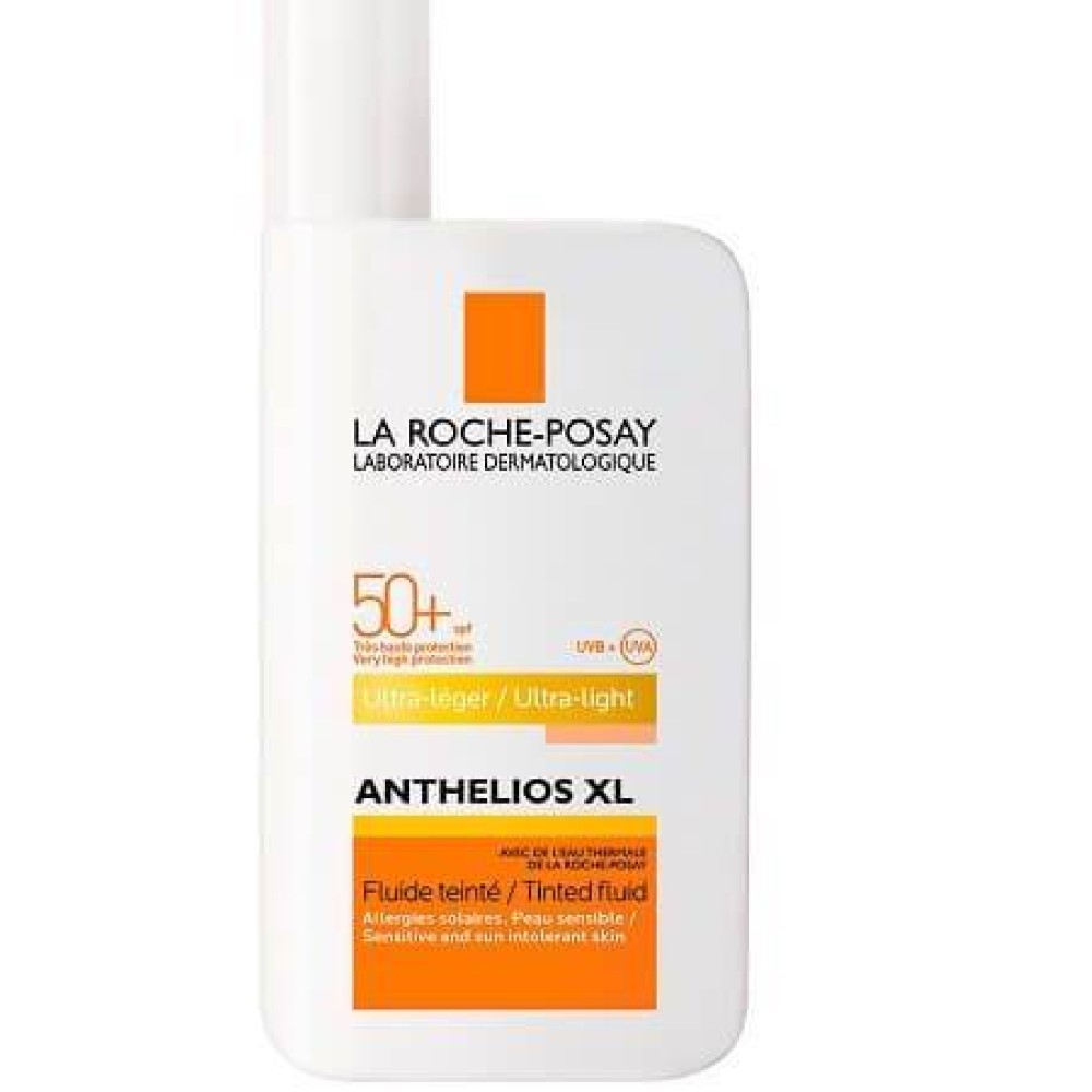 La Roche Posay | Anthelios XL Tinted Fluid Ultra-Light SPF50+ | Αντηλιακή Κρέμα Προσώπου με Χρώμα | 50ml