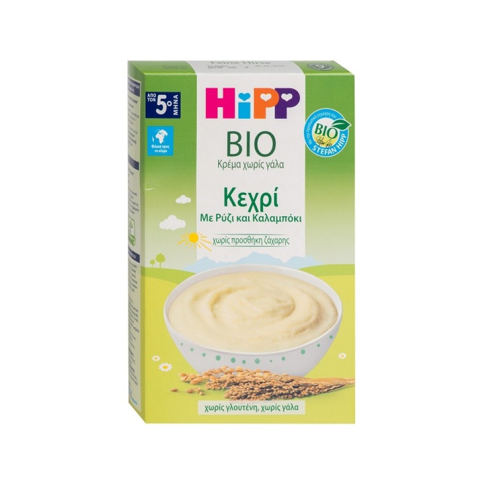 Hipp | Cereal Cream | Κρέμα Δημητριακών Κεχρί με Ρύζι & Καλαμπόκι | 200gr