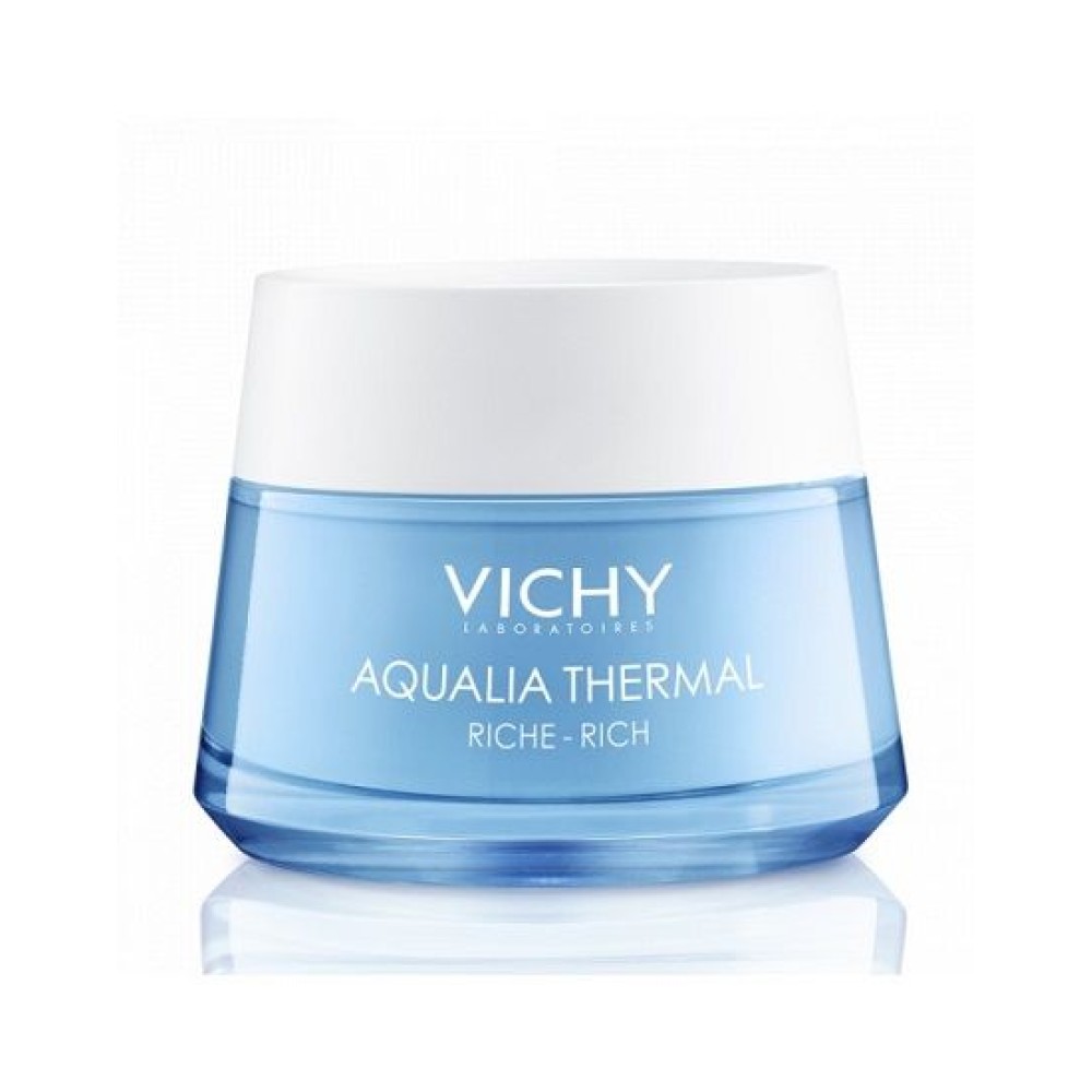 Vichy | Aqualia Thermal Rich | Κρέμα Προσώπου Εντατικής Ενυδάτωσης με Πλούσια Υφή | 50ml