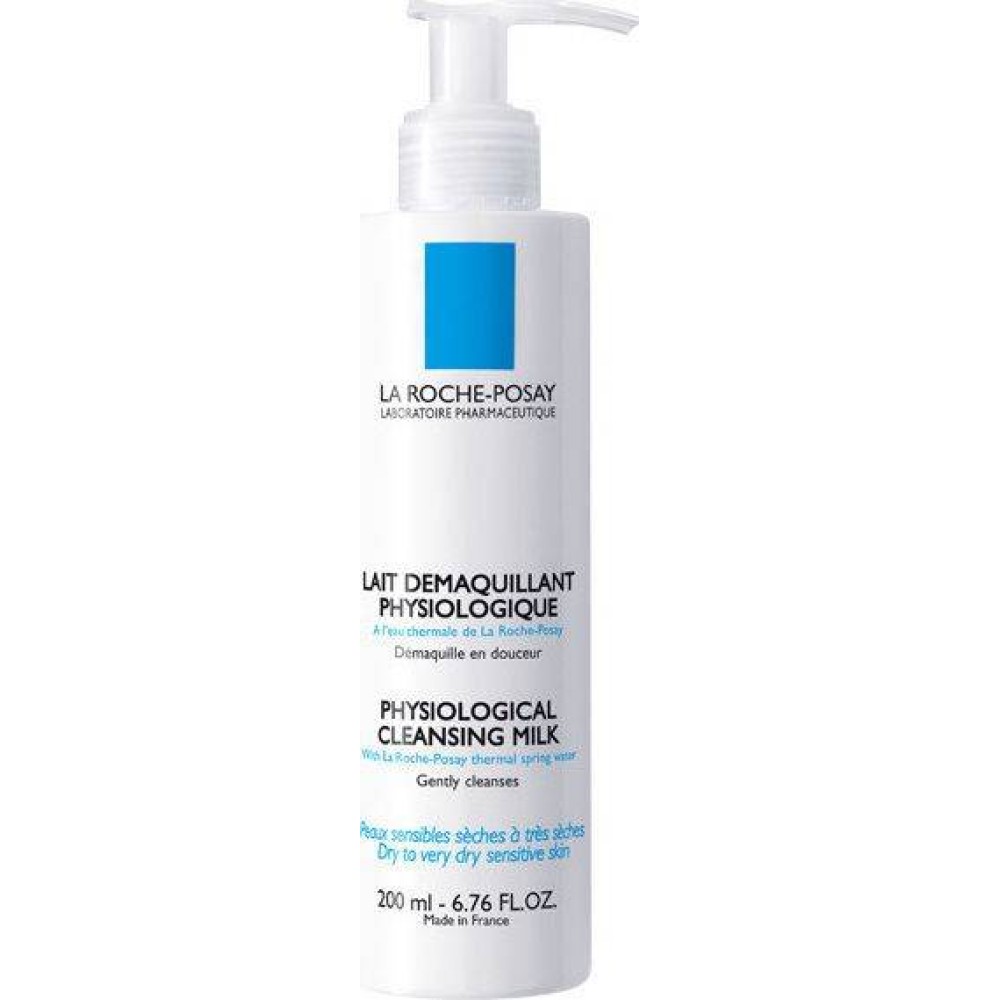 La Roche -Posay | Physiological Cleansing Milk | Απαλό Γαλάκτωμα Ντεμακιγιάζ | 200ml