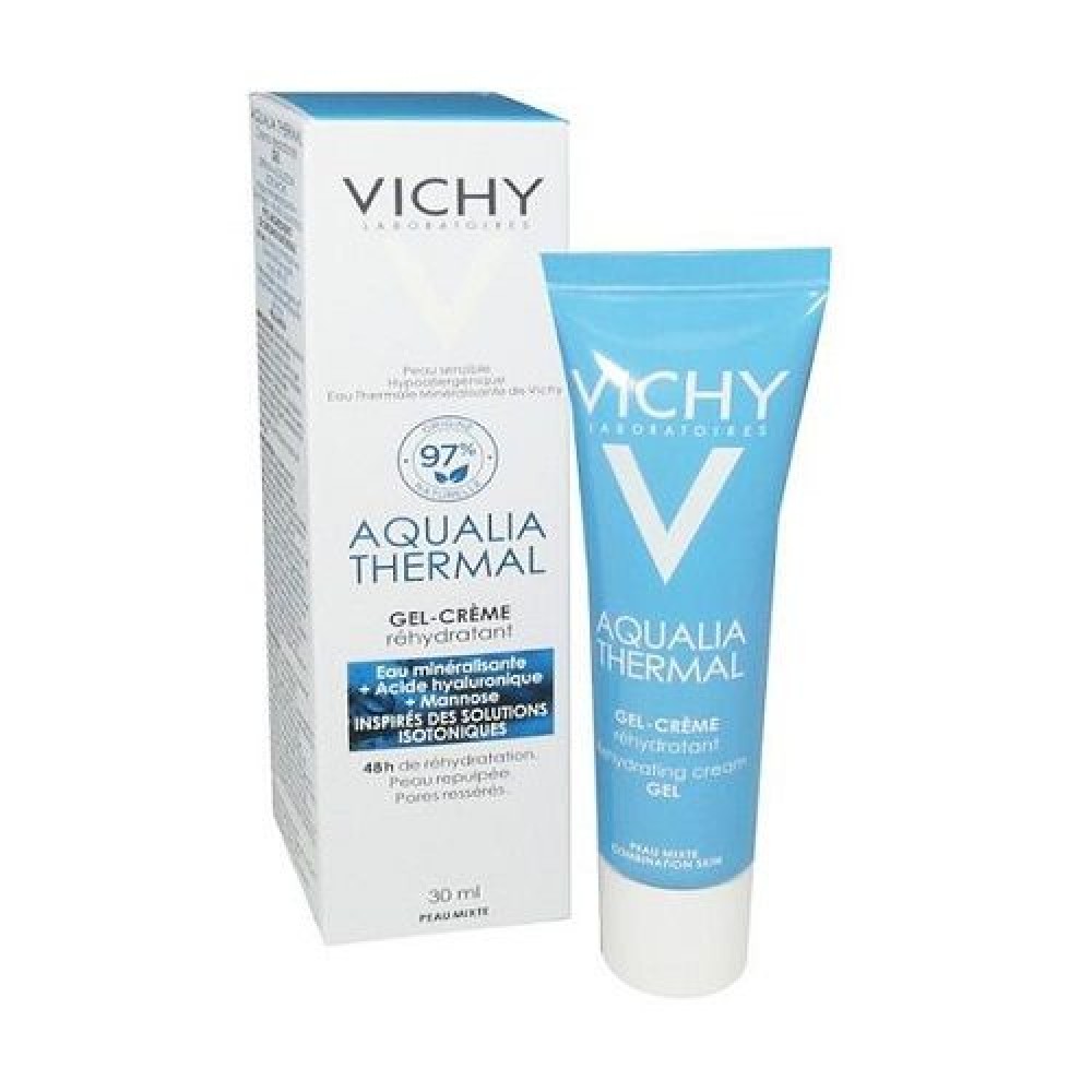 Vichy | Aqualia Thermal Rehydrating Cream-Gel | Κρέμα - Gel Προσώπου για Μικτή Επιδερμίδα |30ml