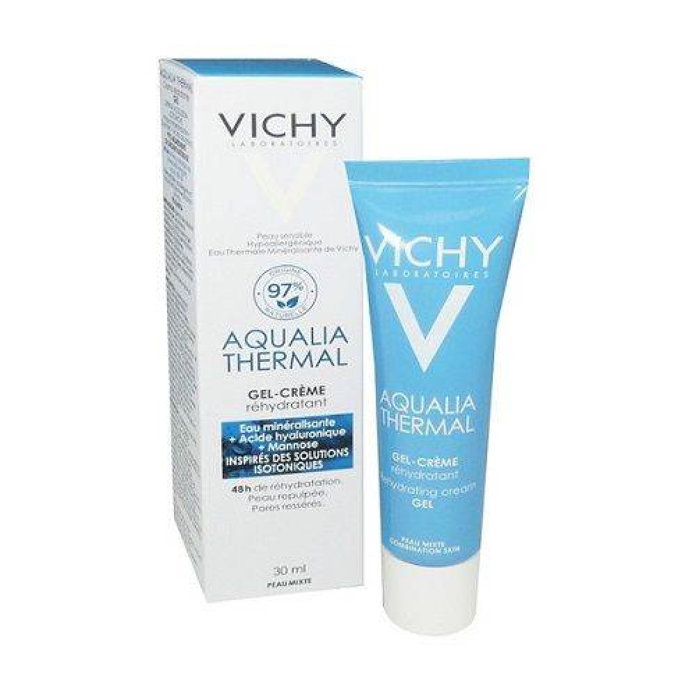 Vichy | Aqualia Thermal Light Cream | Κρέμα Προσώπου Εντατικής Ενυδάτωσης με Λεπτή Υφή | 30 ml