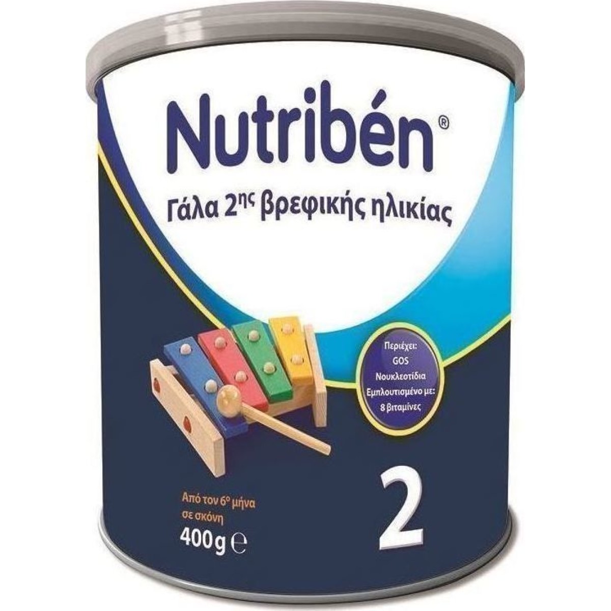 Nutriben 2 | Βρεφικό Γάλα από 6 Μηνών (2ης Ηλικίας)| 400γρ