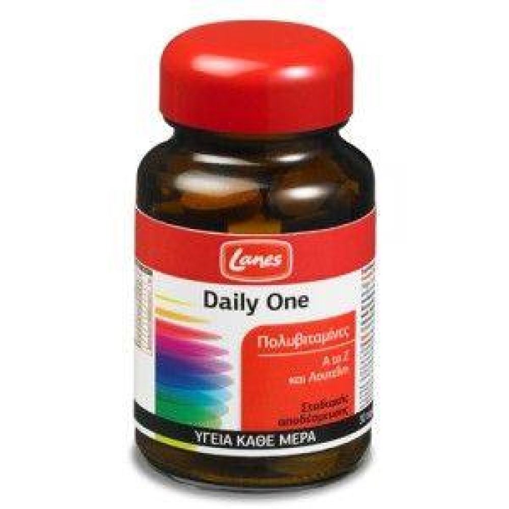 Lanes | Multi Daily One | Πολυβιταμίνες Α to Z με Γεύση Πορτοκάλι | 30tabs