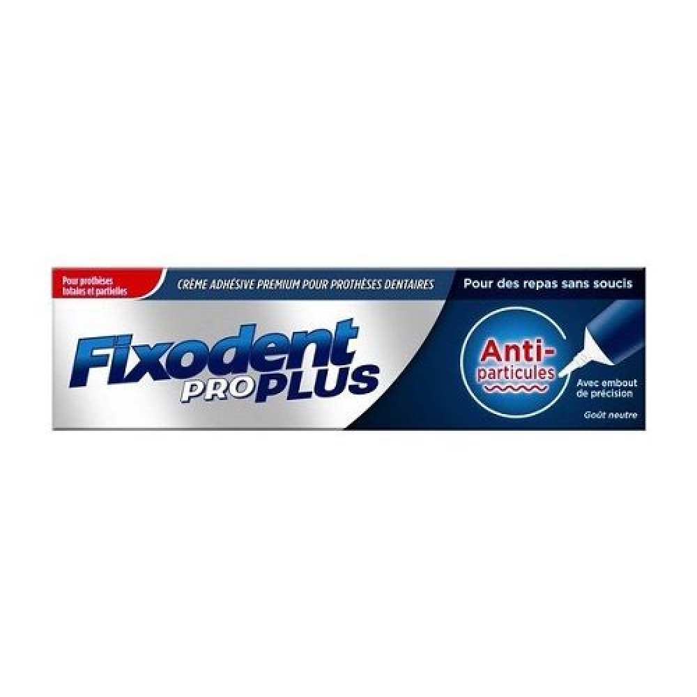 Fixodent | Pro Plus Food Seal | Στερεωτική Κρέμα για Τεχνητές  Οδοντοστοιχίες | 40gr