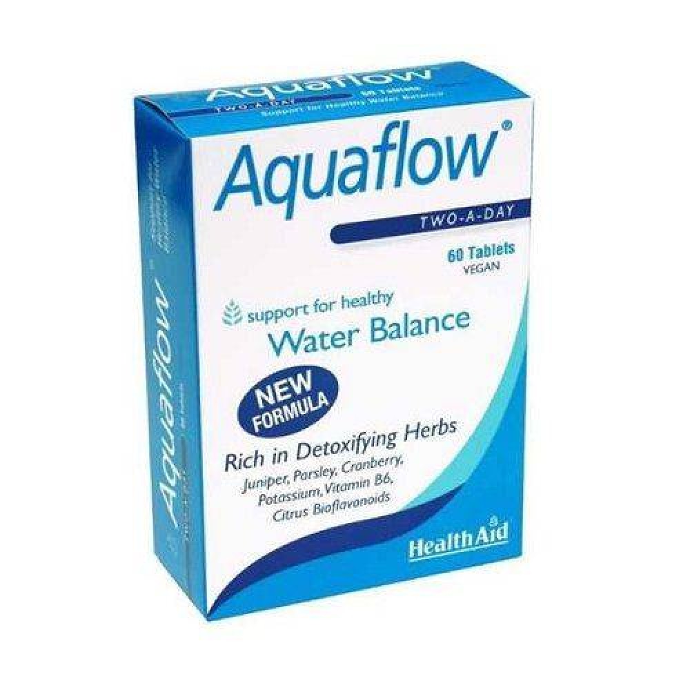 Health Aid | Aqua Flow | Φυτικό Διουρητικό | 60tabs