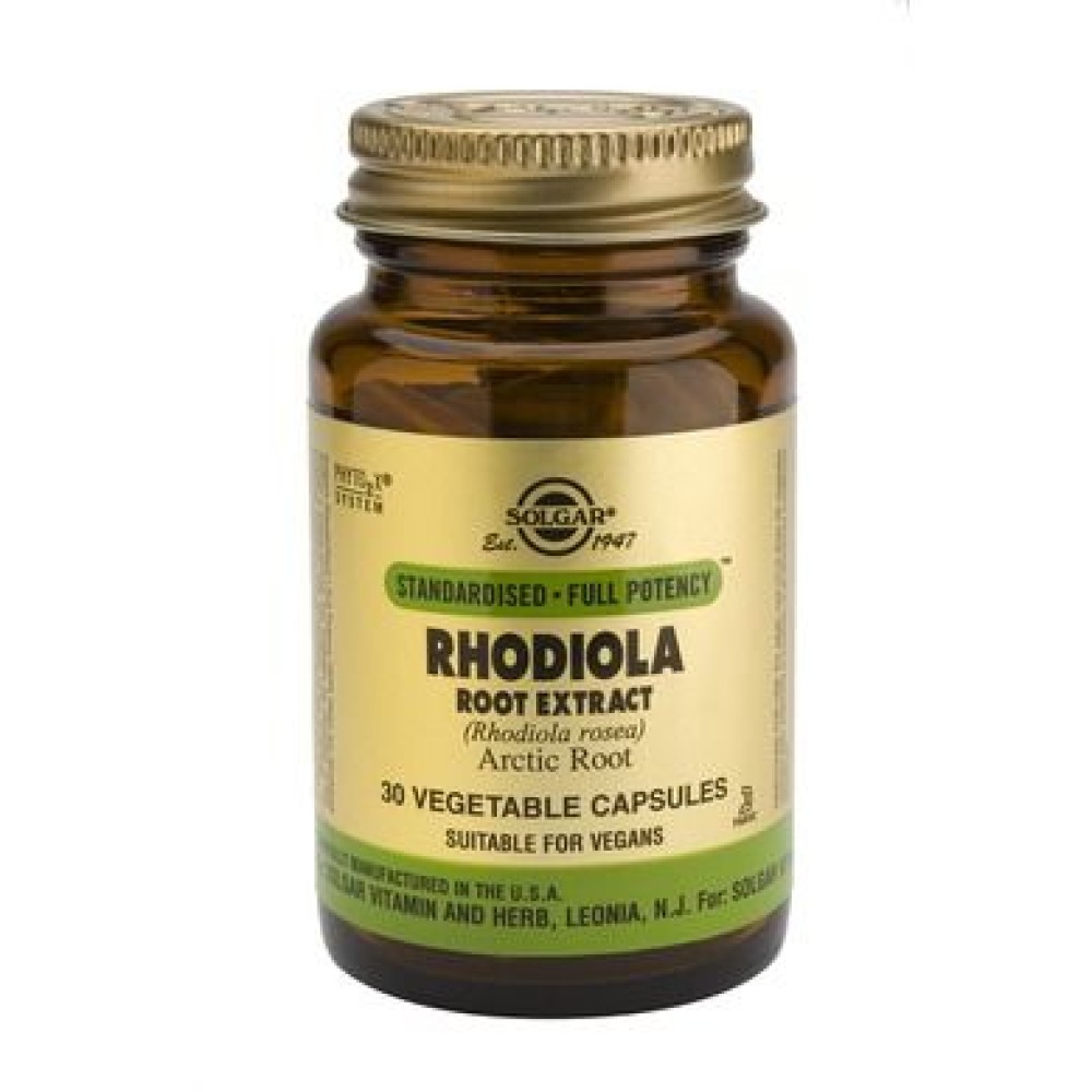 Solgar | Rhodiola Root Extract |60 Veg. caps