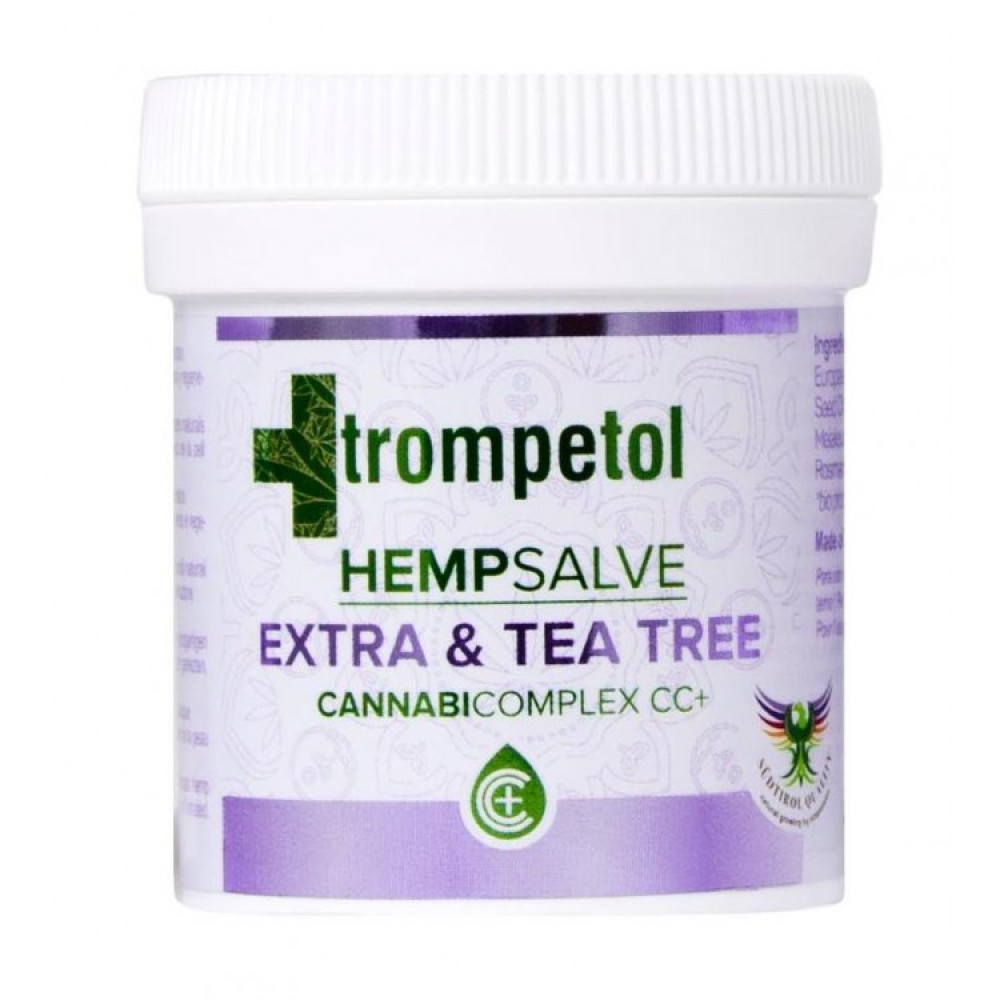 Trompetol | Hemp Salve Extra & Tea Tree Αλοιφή με Κανναβιδιόλη (CBD) | 100ml