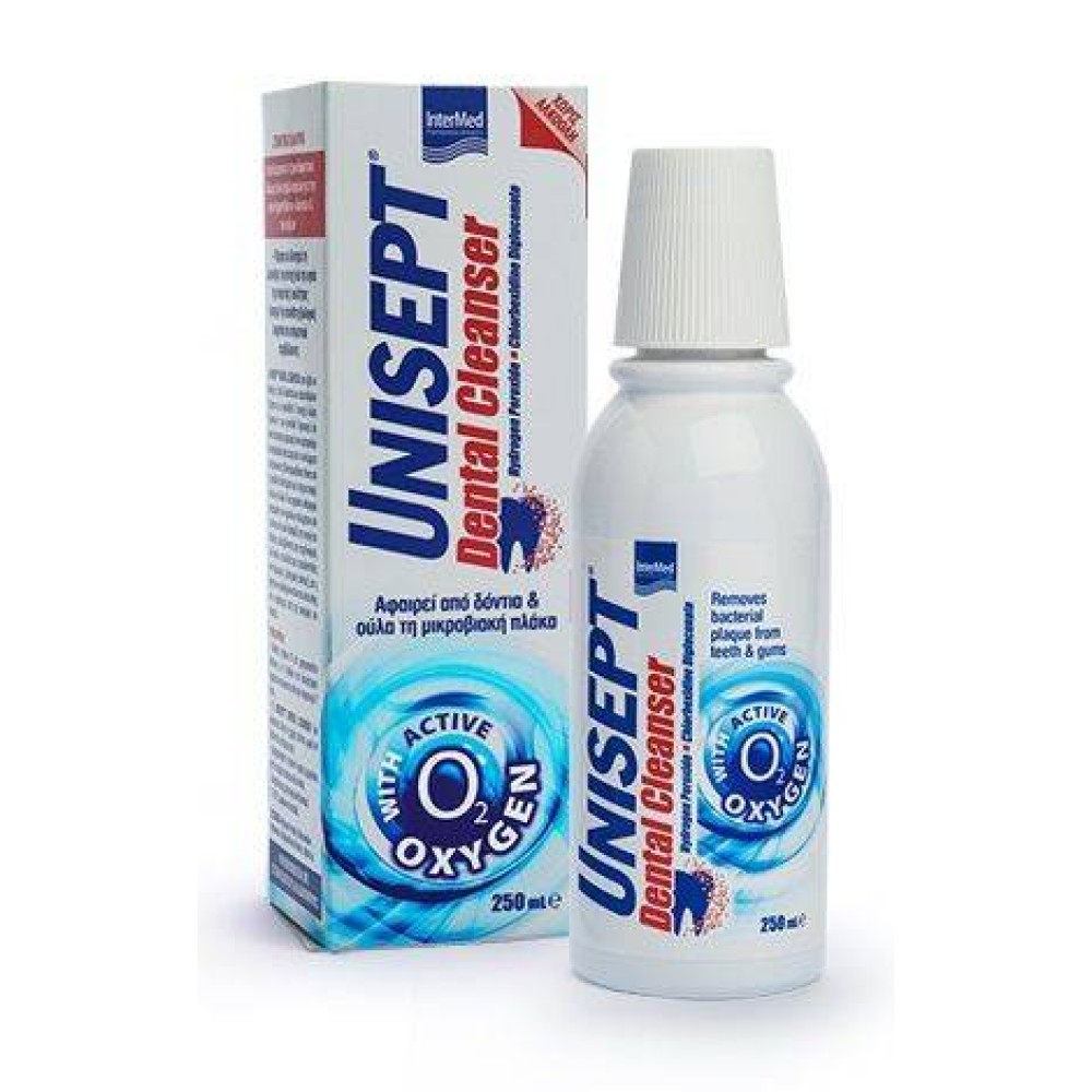 Intermed | Unisept Dental Cleanser | Στοματικό Διάλυμα Καθημερινής Προστασίας | 250ml