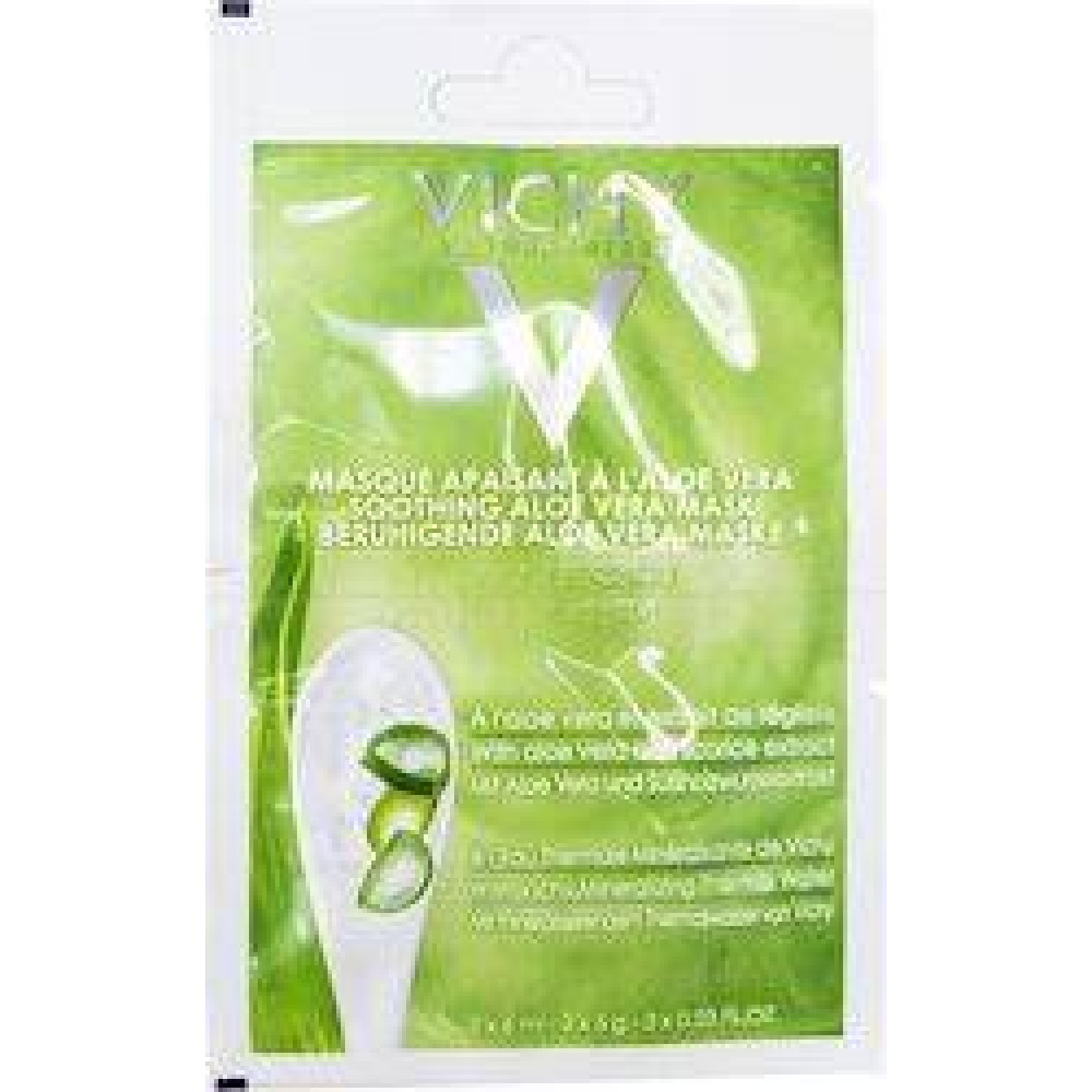 Vichy | Purete Thermal Aloe Vera Mask | Μάσκα Αλόης | 2x6ml