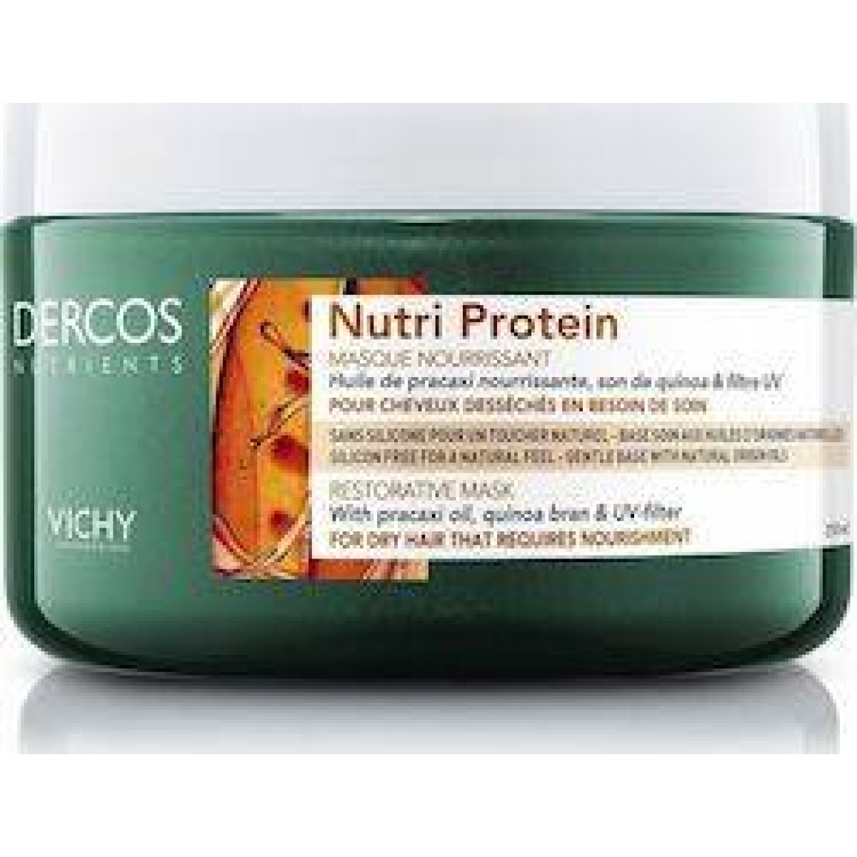 Vichy| Dercos Nutri Protein Restorative Mask| Θρεπτική Μάσκα Αναδόμησης για Ξηρά Μαλλιά| 250ml