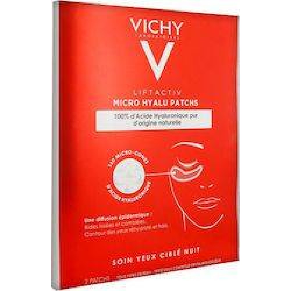 Vichy | Liftactiv Micro Hyalu Patchs |Επιθέματα Ματιών με Υαλουρονικό Οξύ | 2τμχ