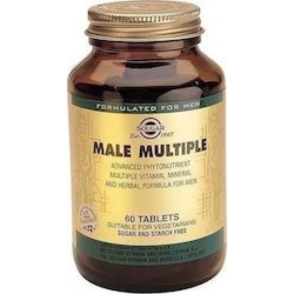 Solgar | Male Multiple | Πολυβιταμίνη για Άνδρες | 60tabs