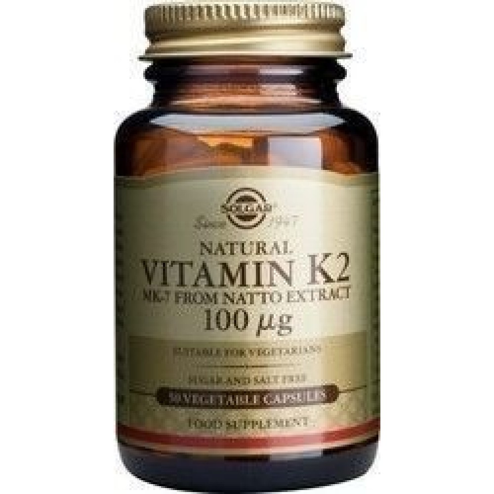 Solgar | Vitamin K2 100μg | 50 veg.caps