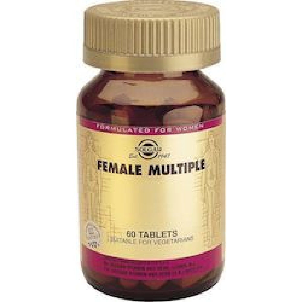 Solgar | Female Multiple | Πολυβιταμίνη για Γυναίκες | 60 tabs