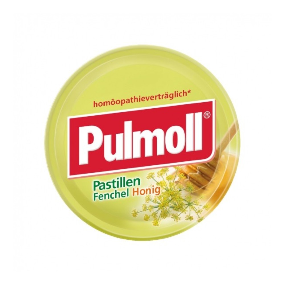 Pulmoll | Καραμέλες με Μέλι & Μάραθο | 75gr