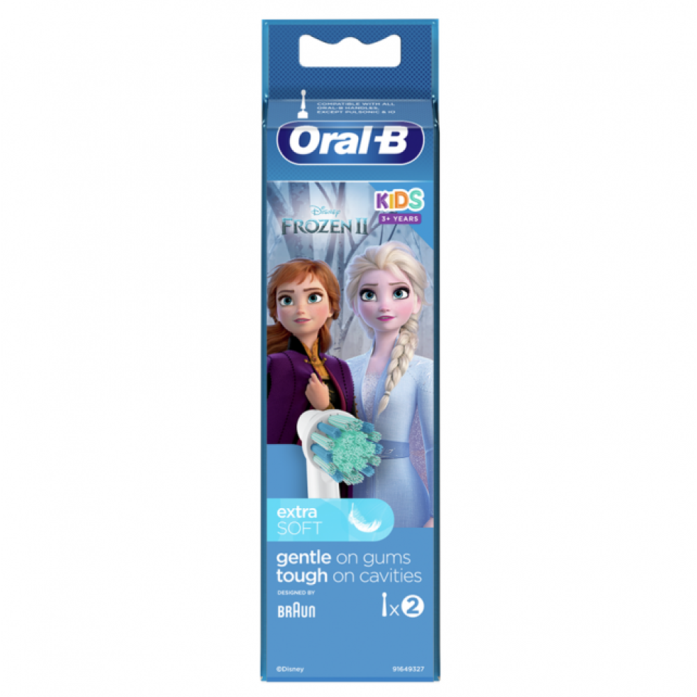 Oral-B | Ανταλλακτική Κεφαλή Βουρτσίσματος Oral-B Stages Power | Frozen | 2 τμχ