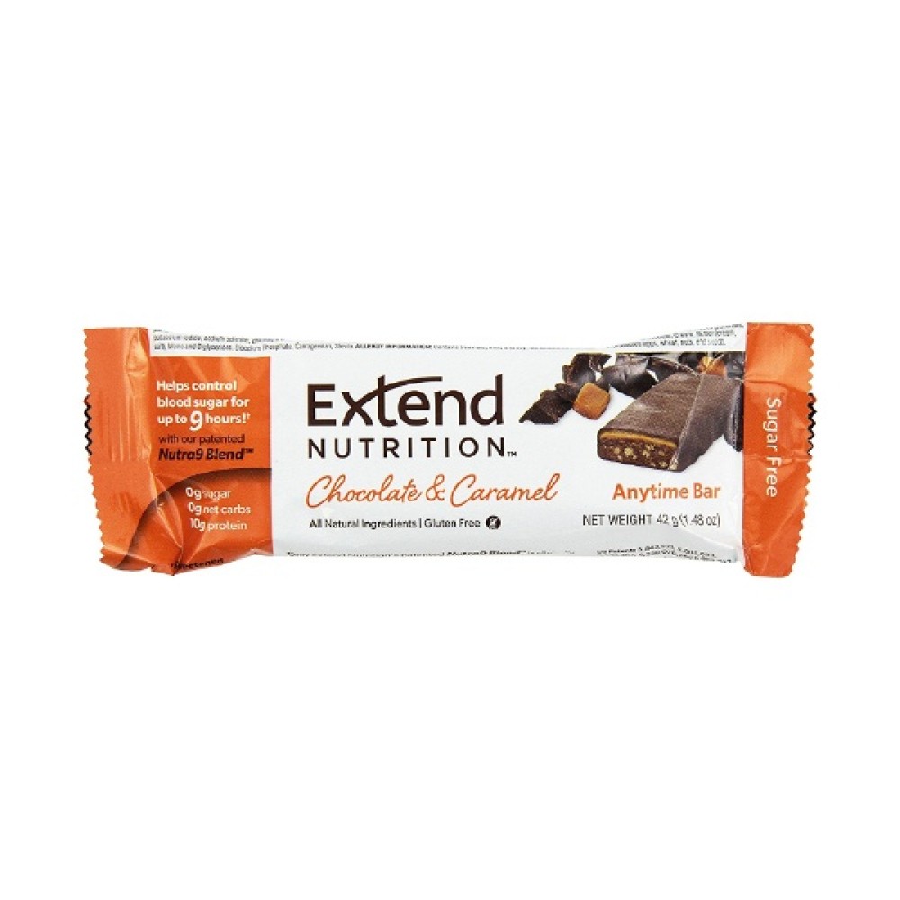 Extend Nutrition | Μπάρα Πρωτεΐνης Chocolate & Caramel | 1τμχ