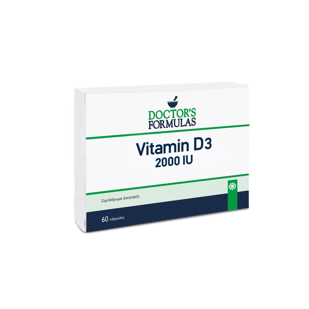 Doctor's Formulas | Vitamin D3 2000IU | 60caps