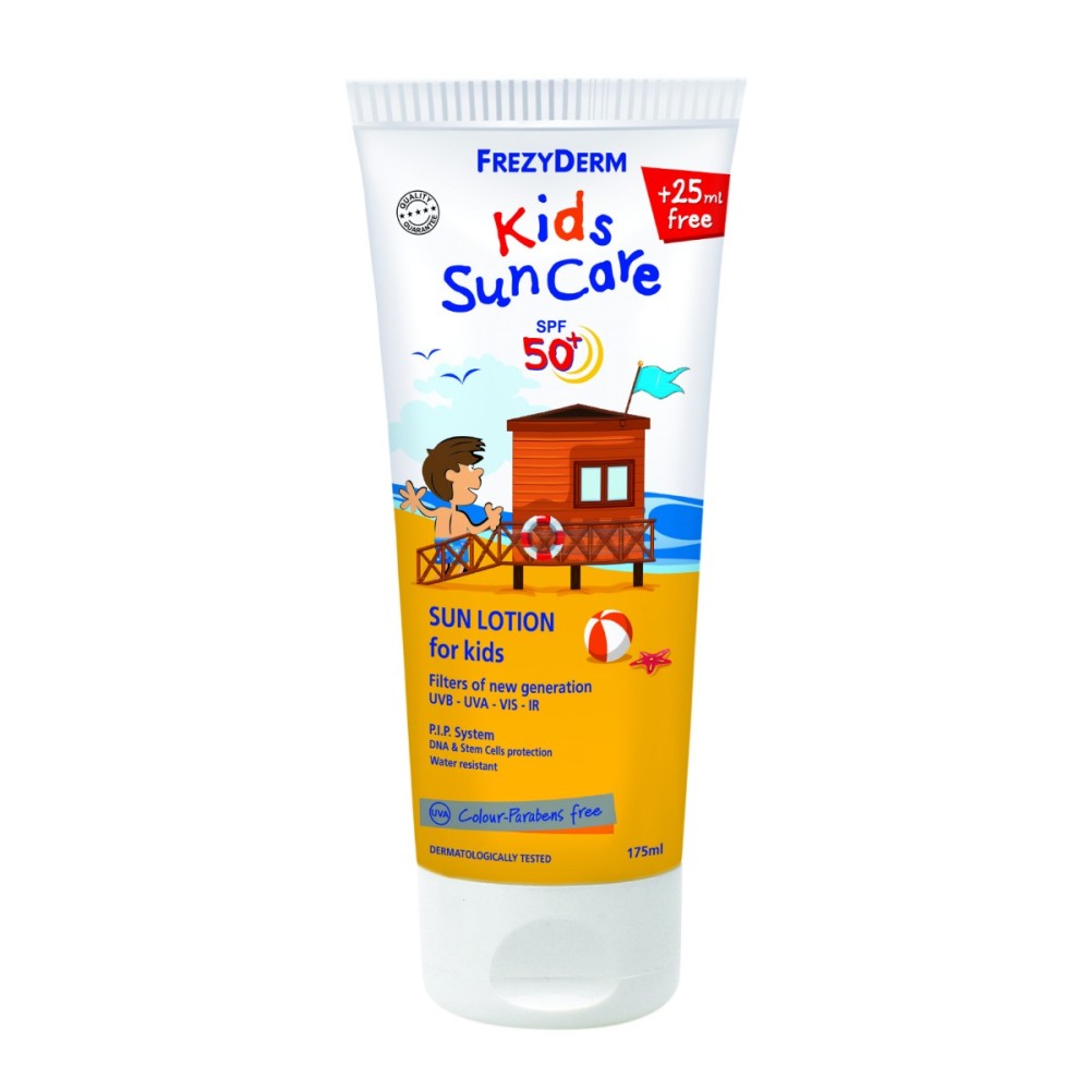Frezyderm | Suncare Kids Lotion SPF50+ | Παιδικό Αντηλιακό Γαλάκτωμα Προσώπου και Σώματος SPF50+ |175ml
