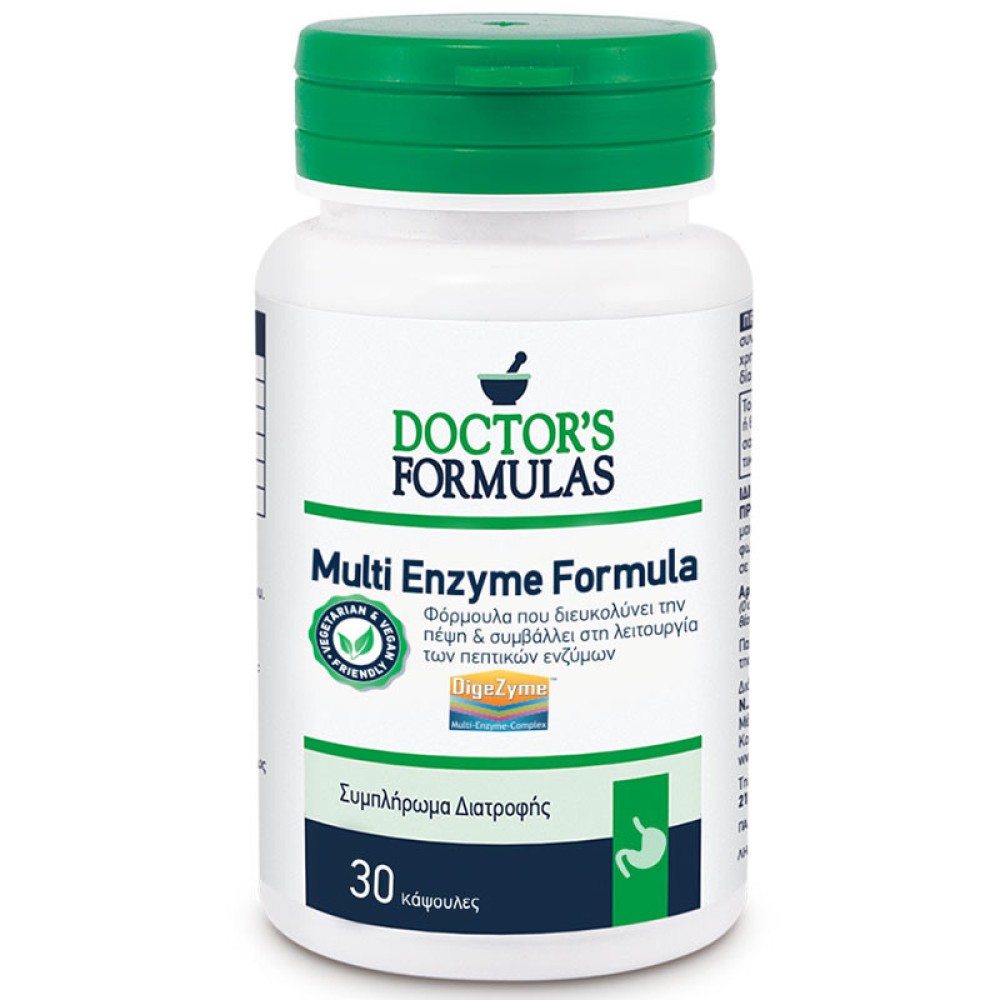 Doctor's Formulas | Multi Enzyme Formula | 30caps