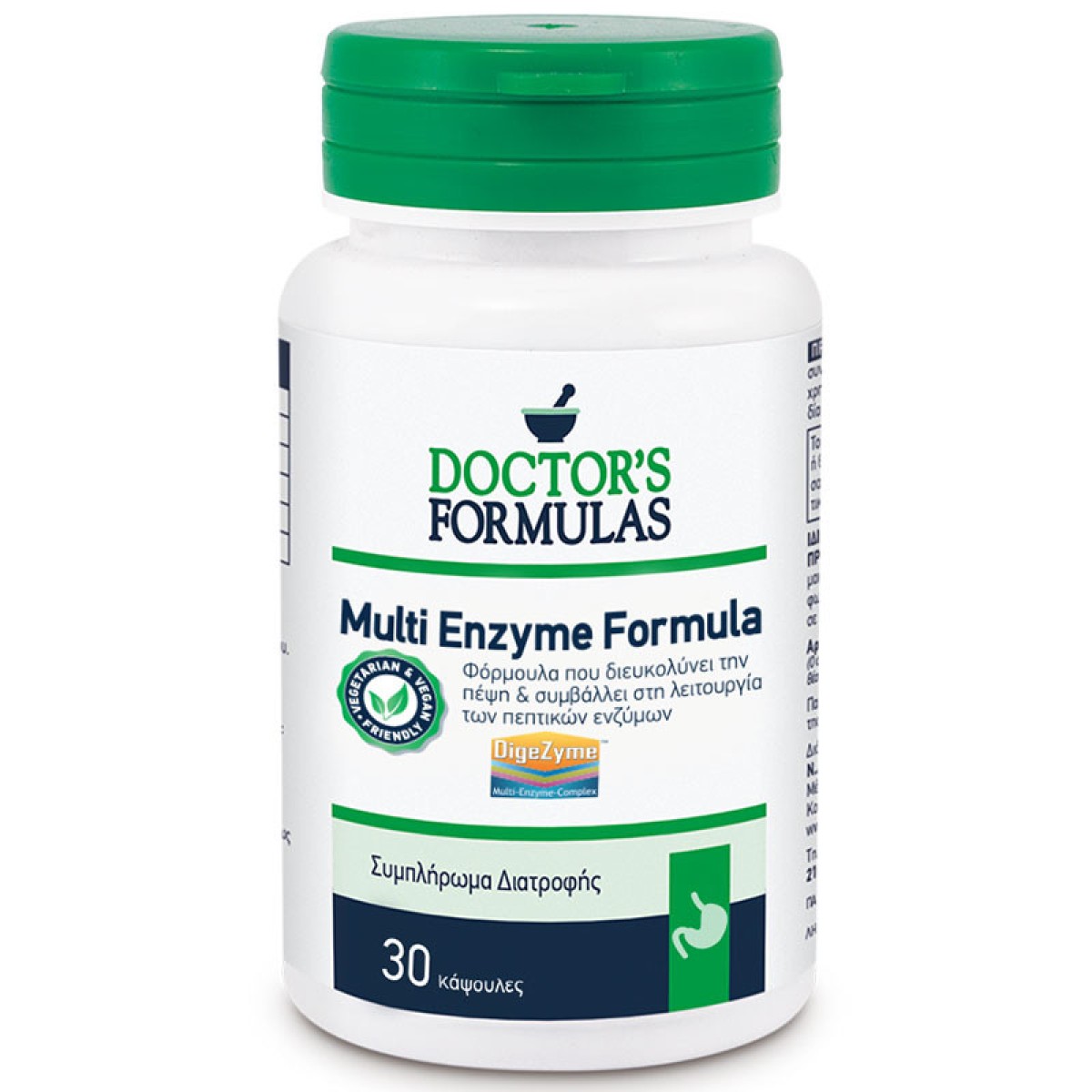 Doctor\'s Formulas | Multi Enzyme Formula | 30caps