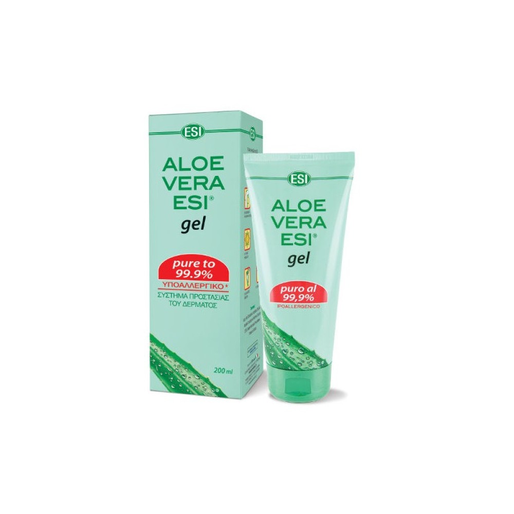 ESI | Aloe Vera Gel | Ενυδατικό Τζελ για Ανακούφιση από Εγκαύματα | 200ml