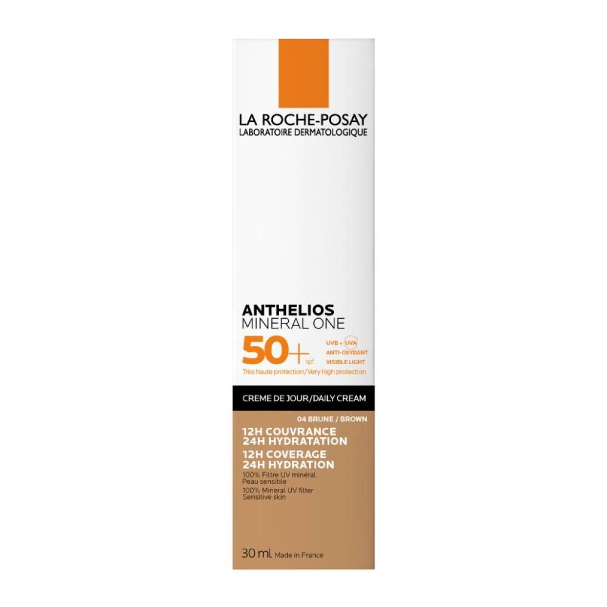 La Roche Posay | Anthelios Mineral One  SPF50 +04 Brown Αντηλιακή Προσώπου  Mε Χρώμα | 30ml